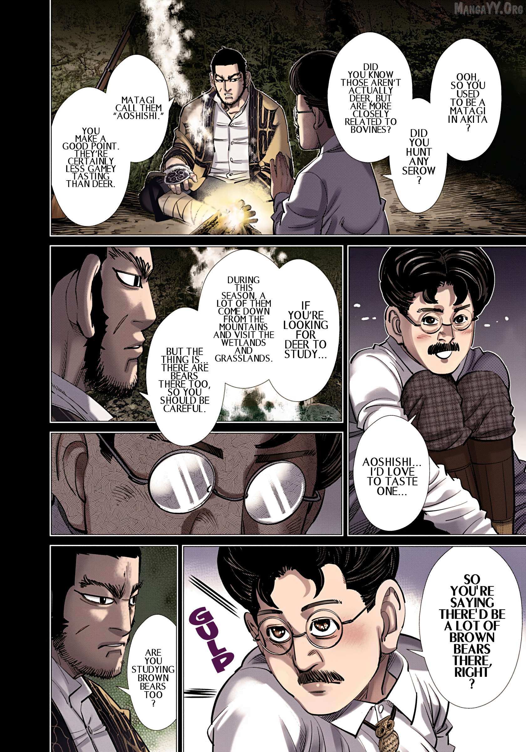 Golden Kamuy - Digital Colored Chapter 110 page 17 - 