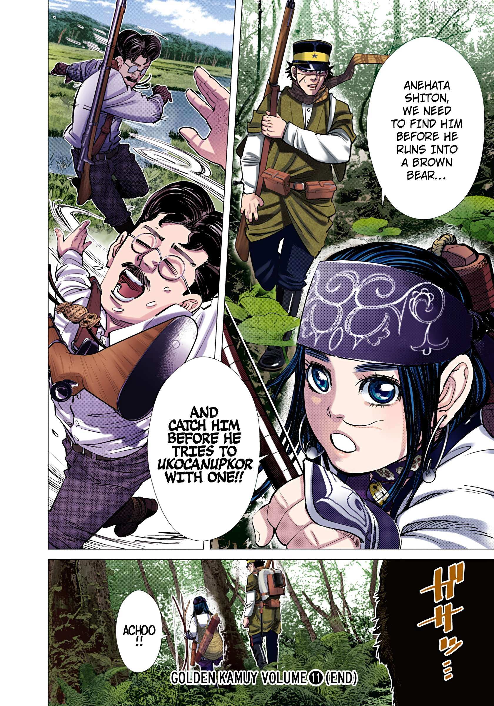 Golden Kamuy - Digital Colored Chapter 110 page 19 - 