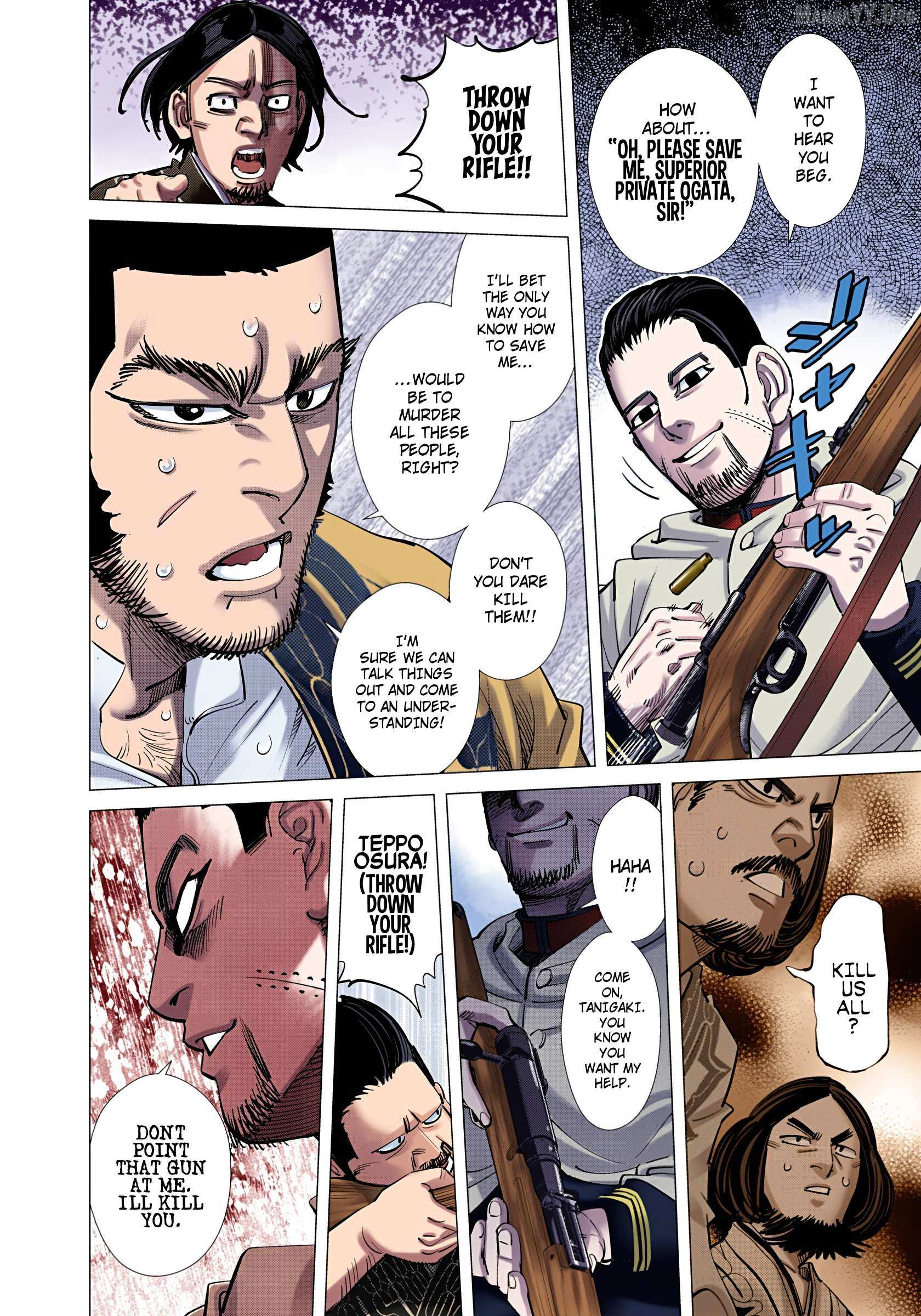 Golden Kamuy - Digital Colored Chapter 110 page 7 - 