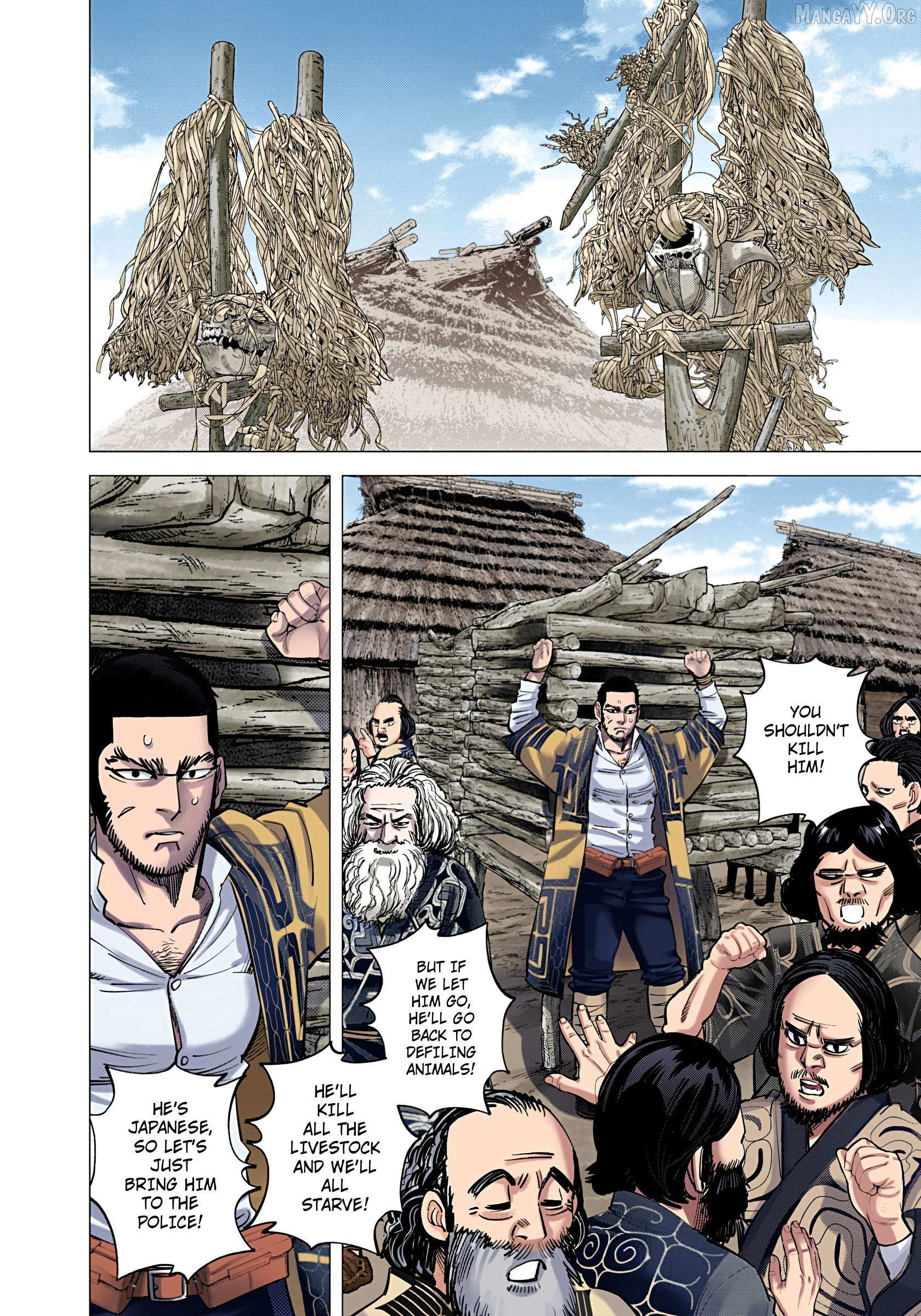 Golden Kamuy - Digital Colored Chapter 110 page 9 - 