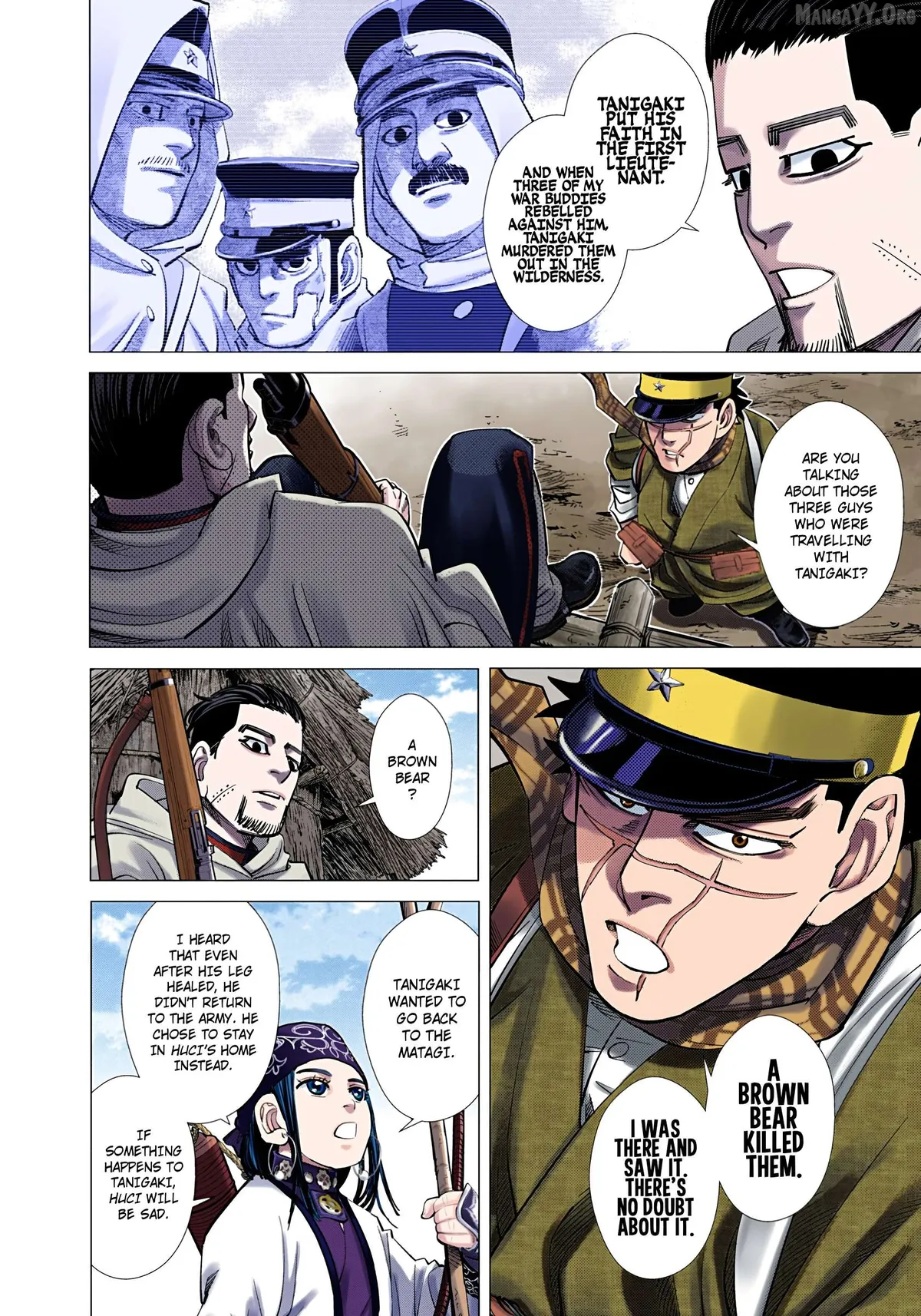Golden Kamuy - Digital Colored Chapter 111 page 7 - 