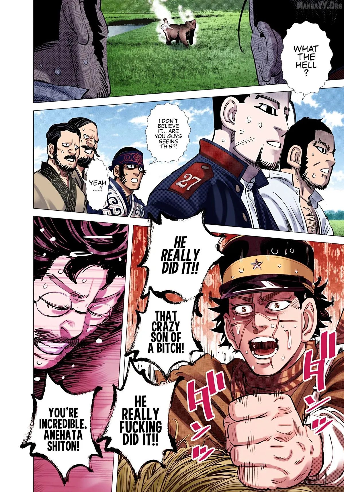 Golden Kamuy - Digital Colored Chapter 112 page 19 - 