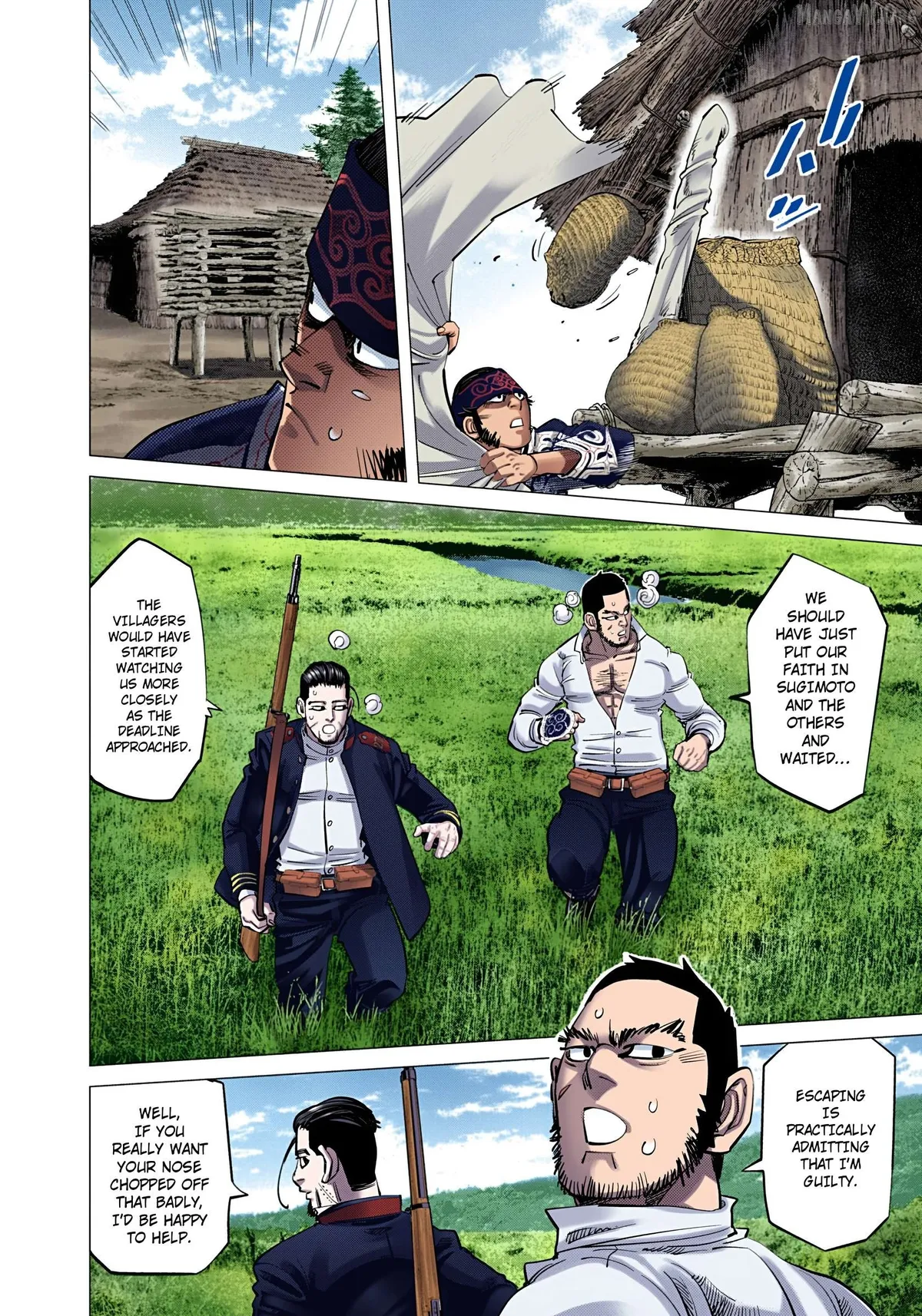Golden Kamuy - Digital Colored Chapter 112 page 4 - 