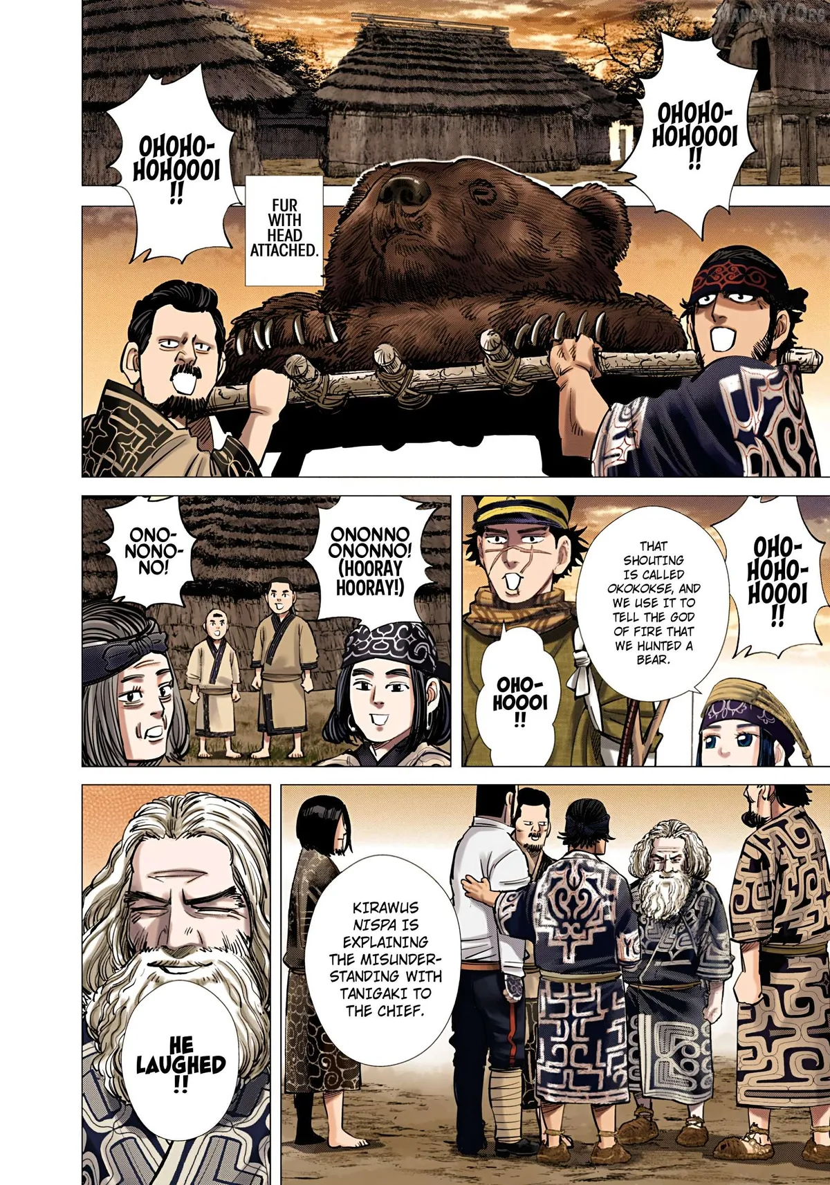 Golden Kamuy - Digital Colored Chapter 113 page 12 - 