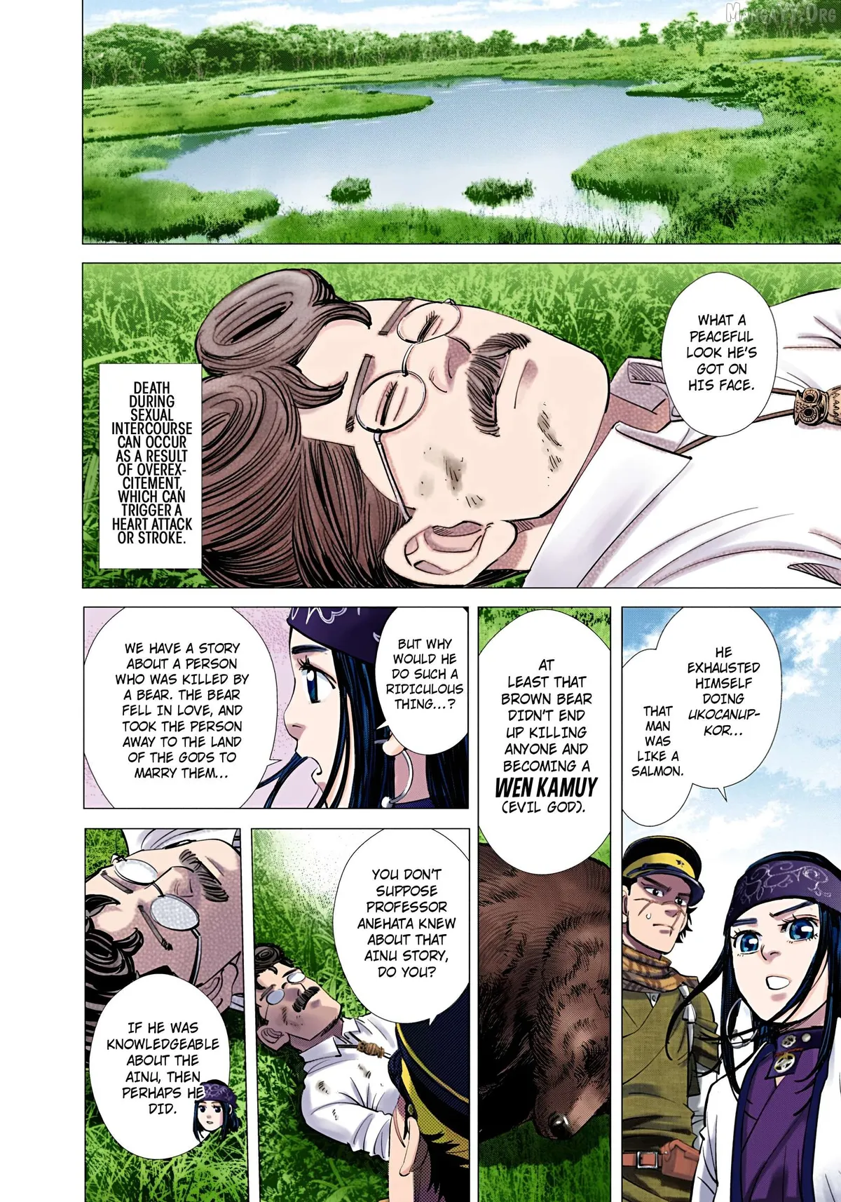 Golden Kamuy - Digital Colored Chapter 113 page 8 - 