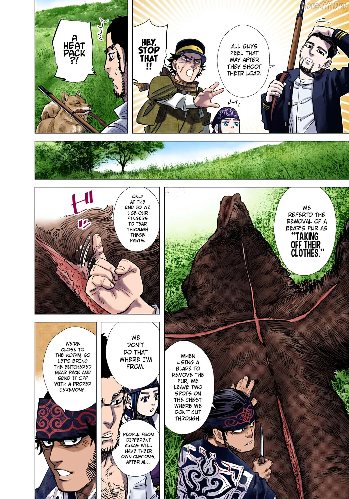 Golden Kamuy - Digital Colored Chapter 113 page 10 - 