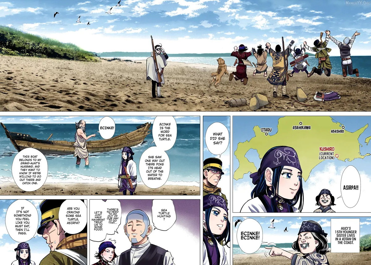 Golden Kamuy - Digital Colored Chapter 114 page 8 - 