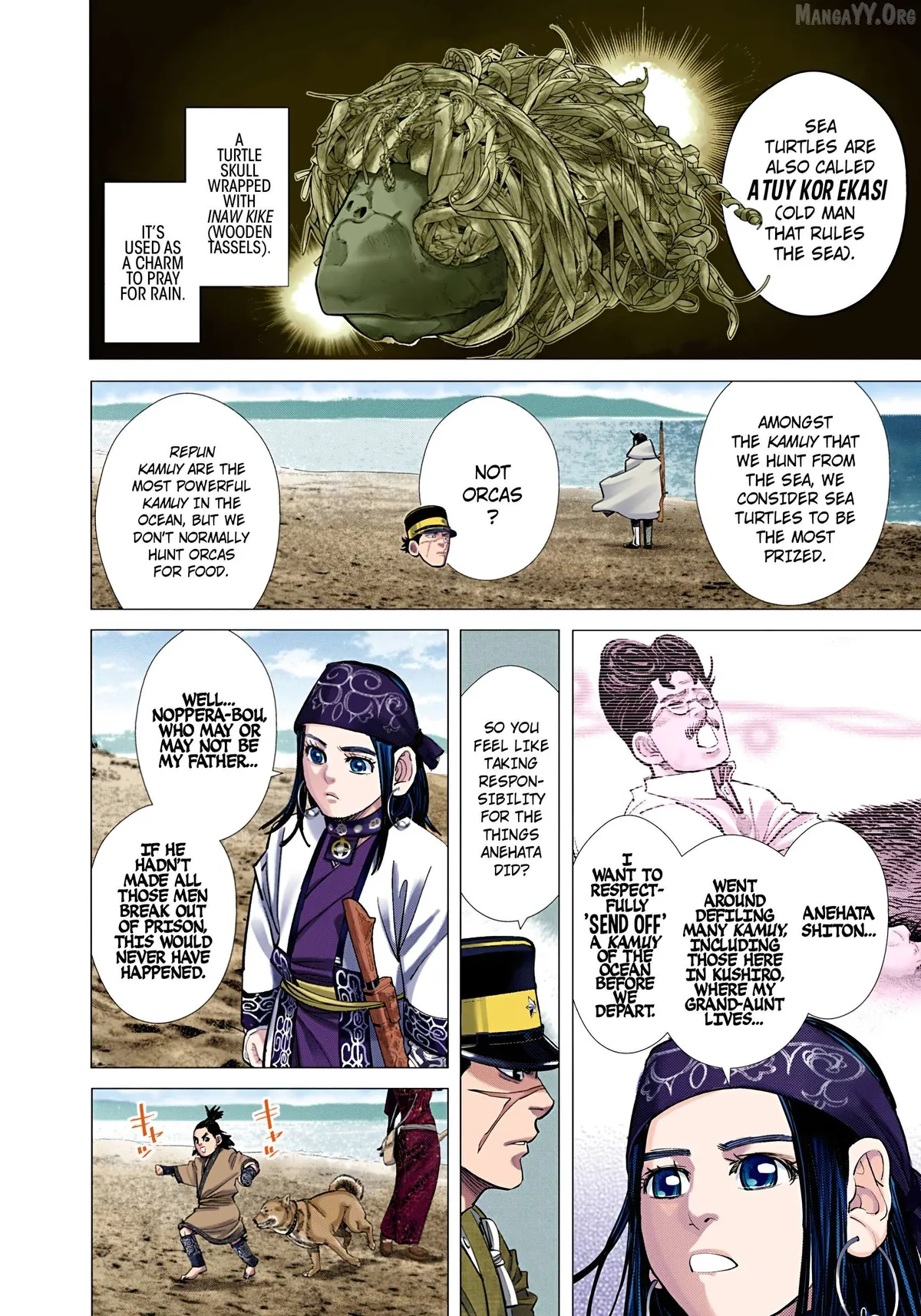 Golden Kamuy - Digital Colored Chapter 114 page 9 - 