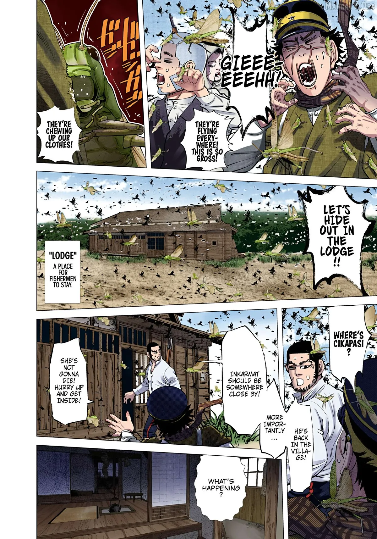 Golden Kamuy - Digital Colored Chapter 115 page 9 - 
