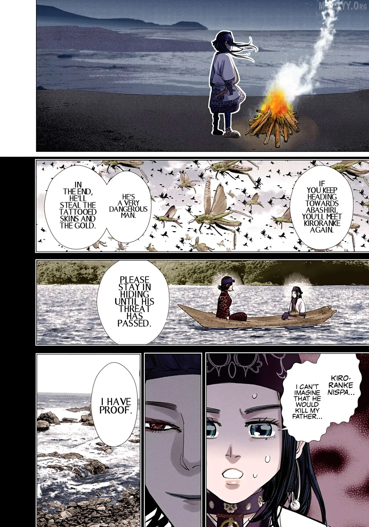 Golden Kamuy - Digital Colored Chapter 116 page 12 - 