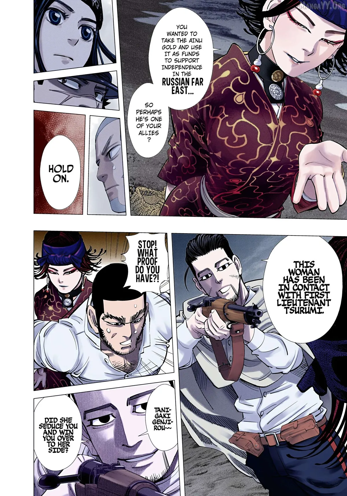Golden Kamuy - Digital Colored Chapter 116 page 18 - 