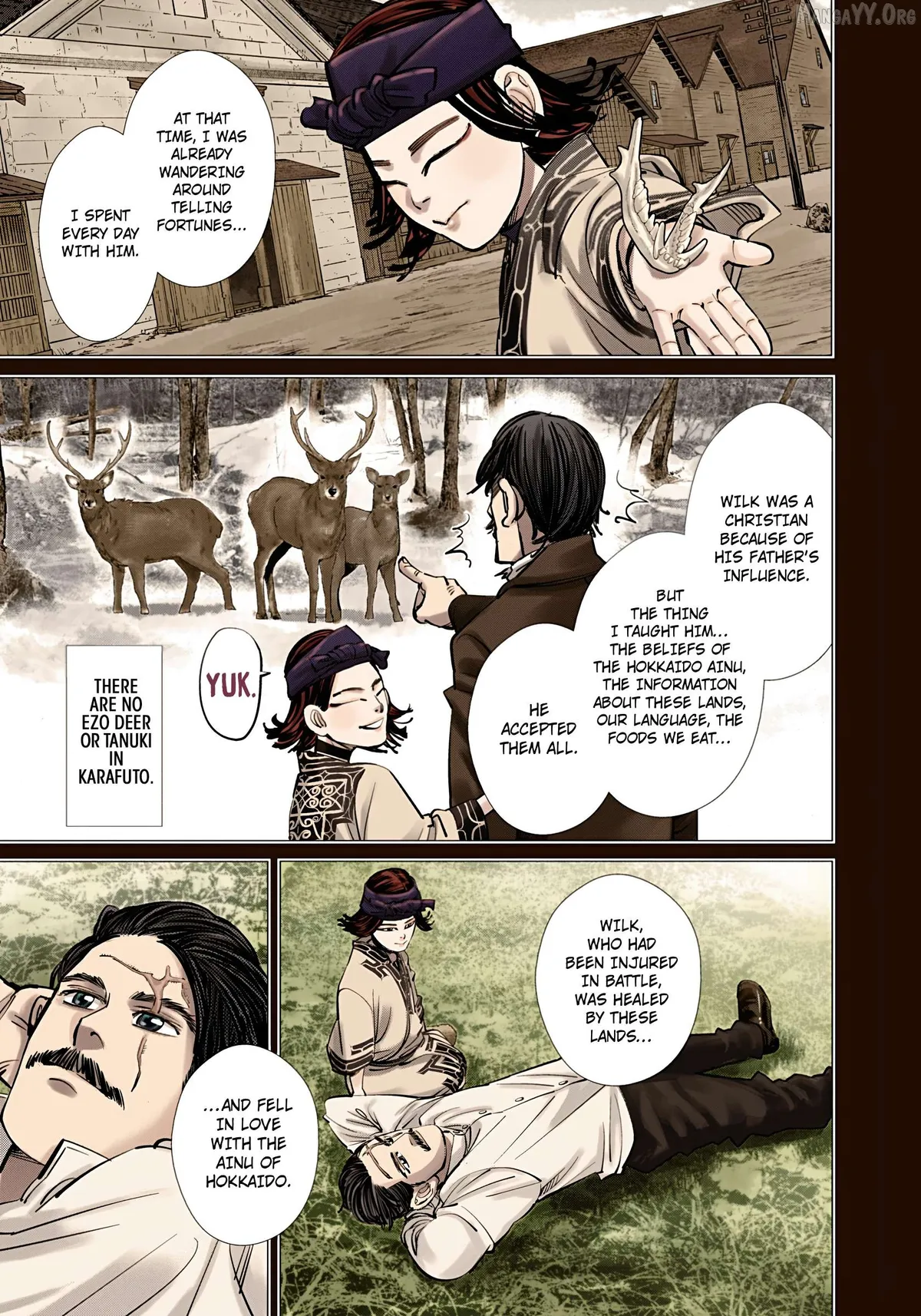 Golden Kamuy - Digital Colored Chapter 116 page 3 - 