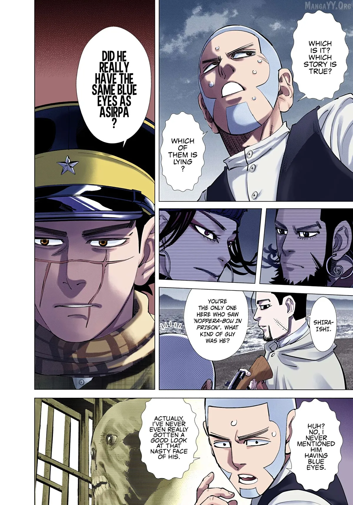 Golden Kamuy - Digital Colored Chapter 116 page 22 - 