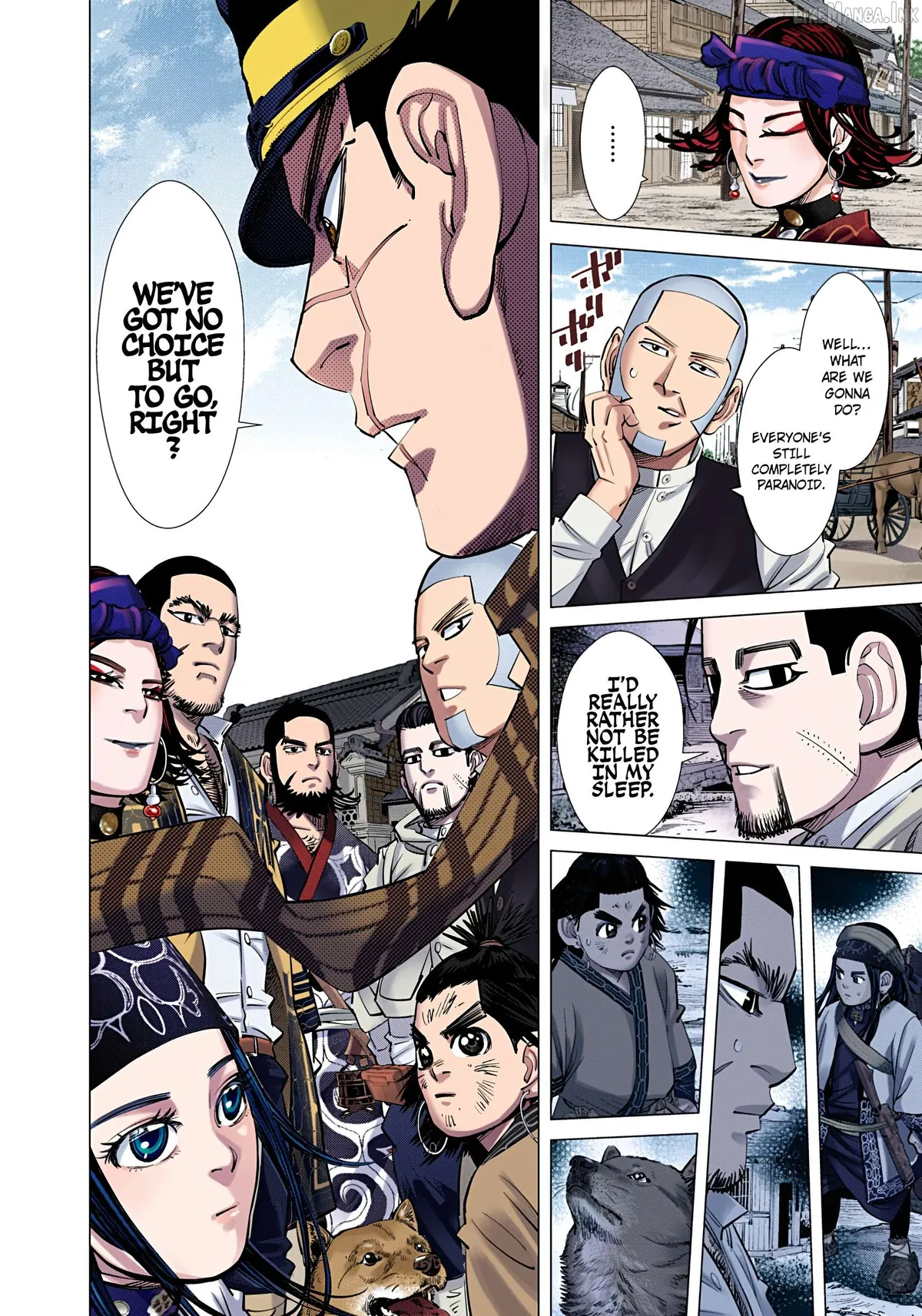 Golden Kamuy - Digital Colored Chapter 117 page 4 - 