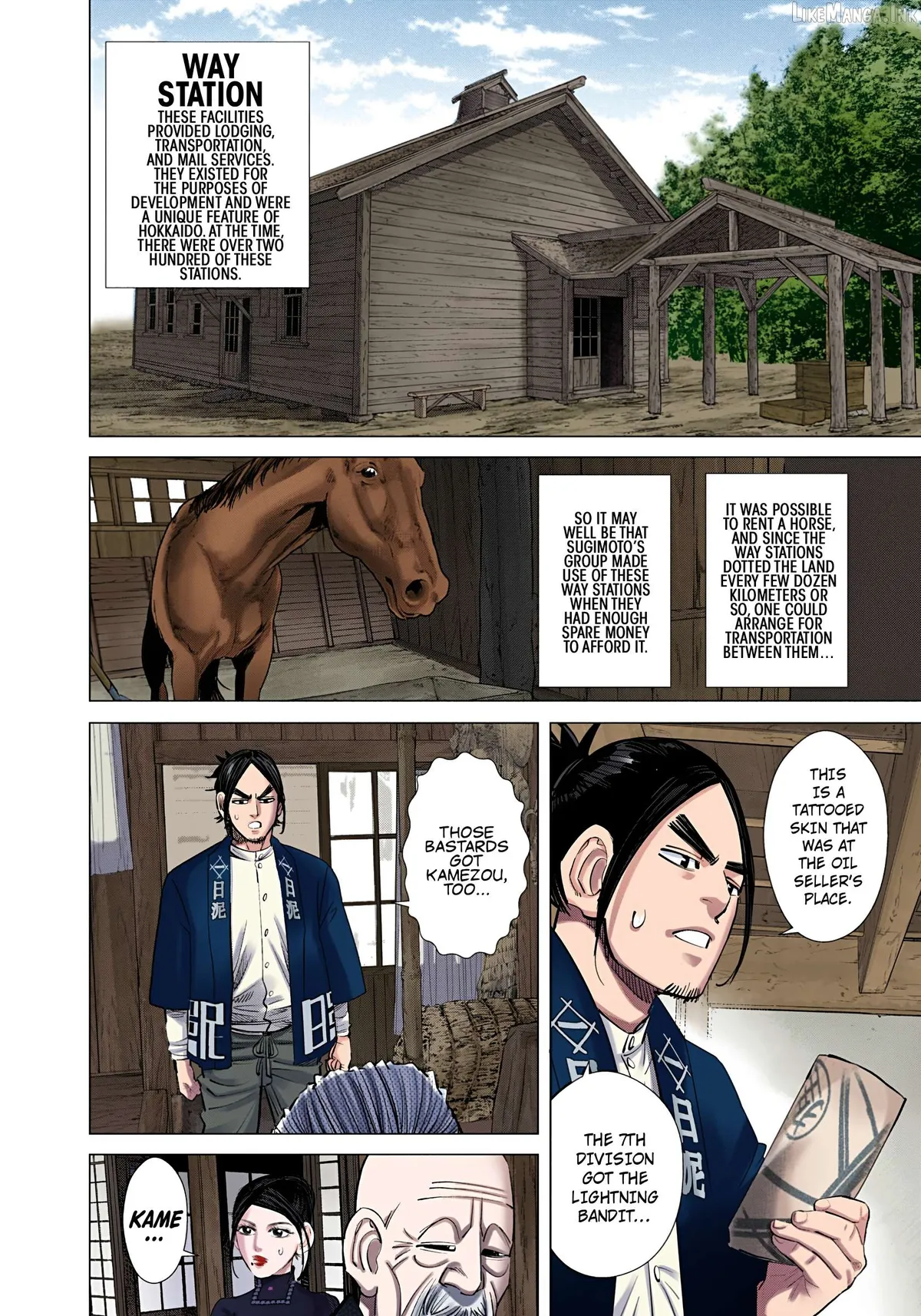 Golden Kamuy - Digital Colored Chapter 117 page 6 - 
