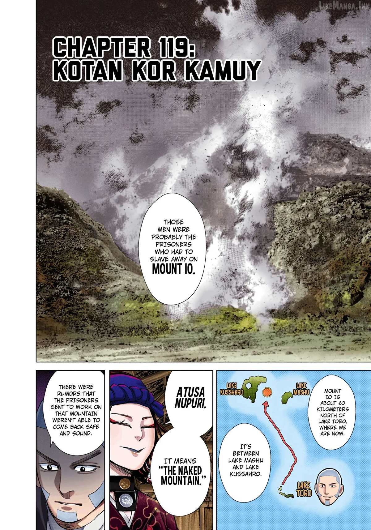 Golden Kamuy - Digital Colored Chapter 119 page 2 - 