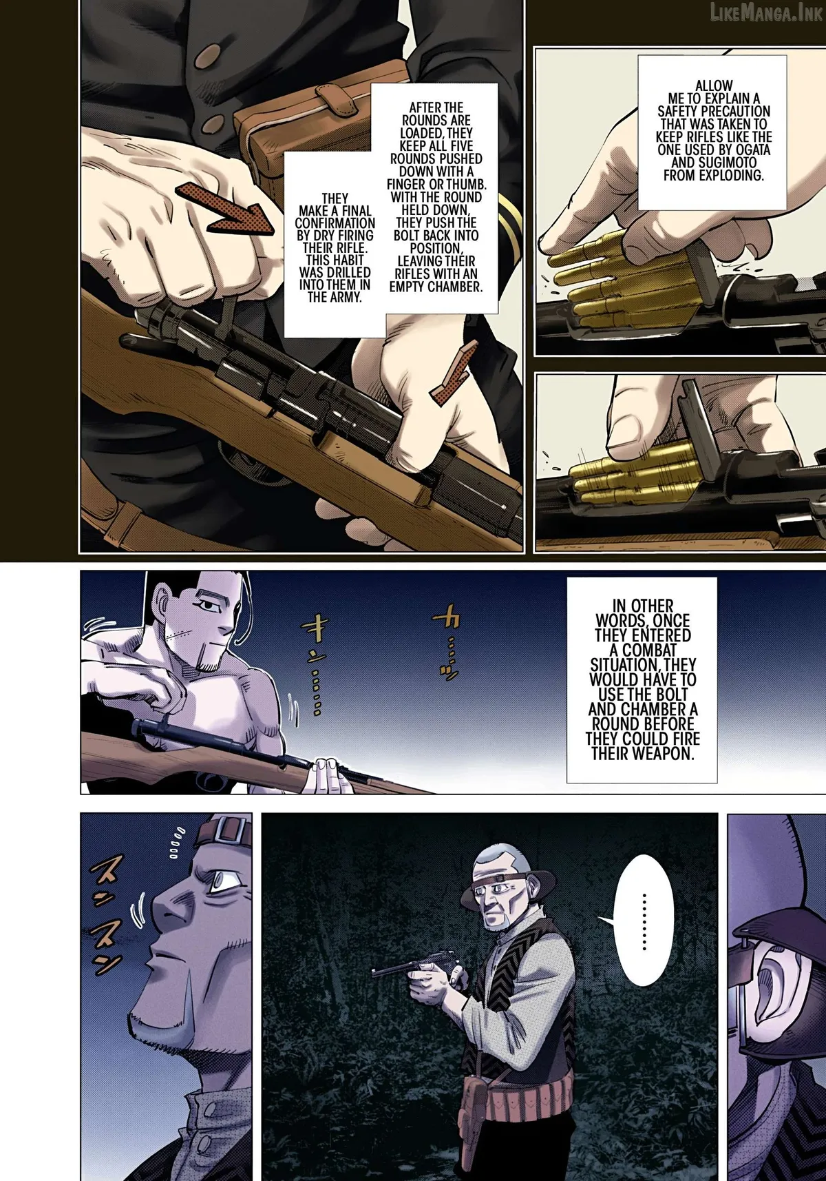 Golden Kamuy - Digital Colored Chapter 121 page 14 - 