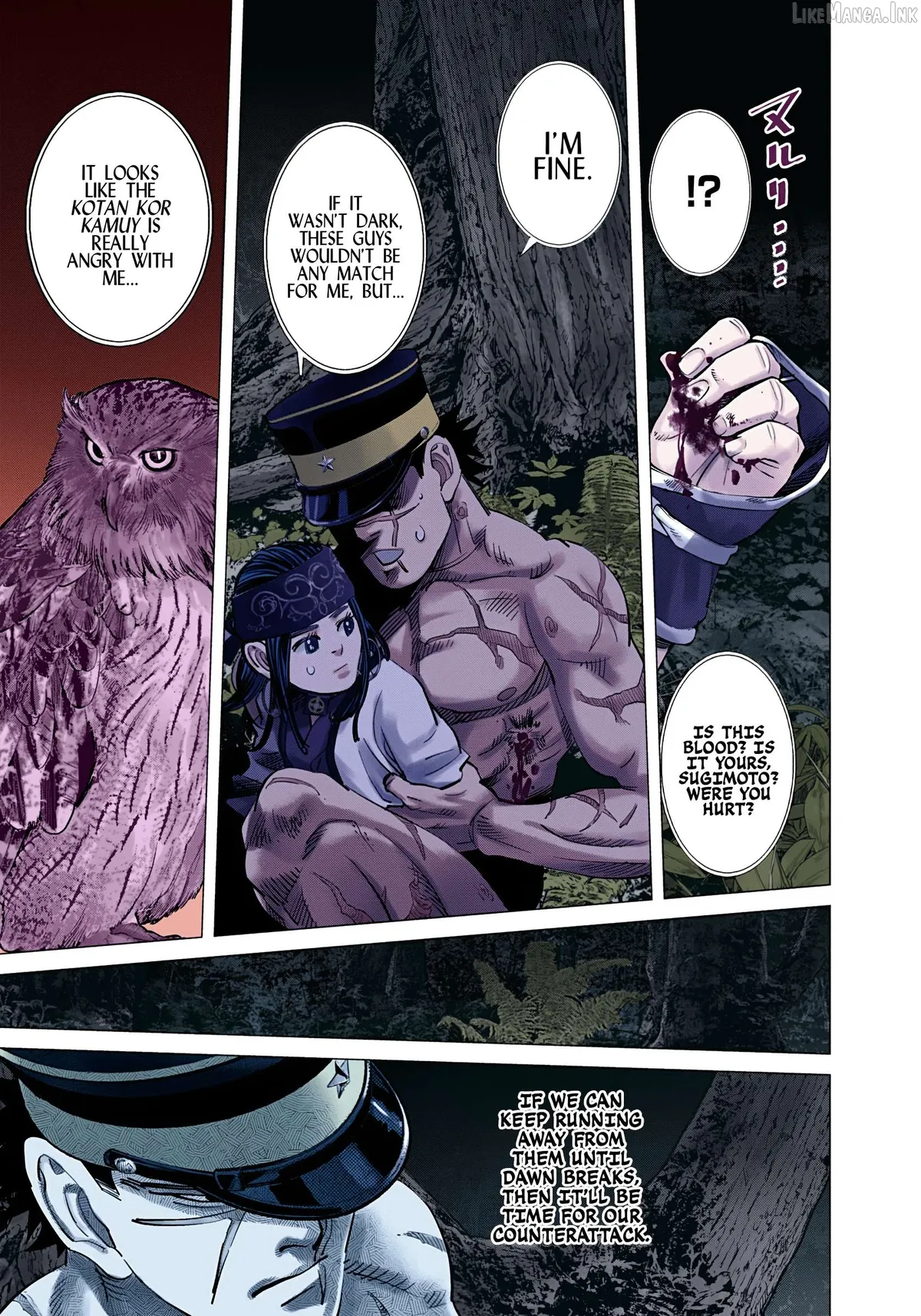 Golden Kamuy - Digital Colored Chapter 121 page 19 - 