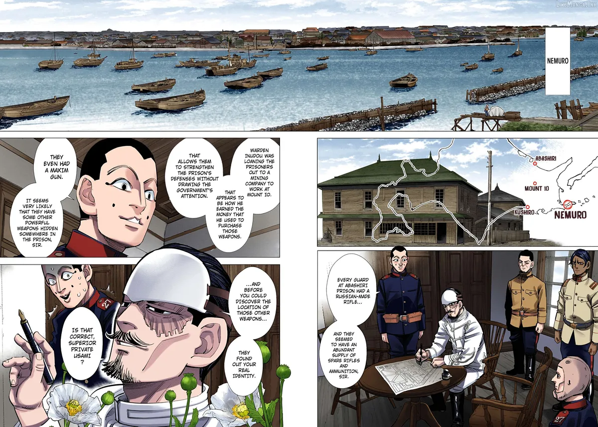 Golden Kamuy - Digital Colored Chapter 124 page 6 - 