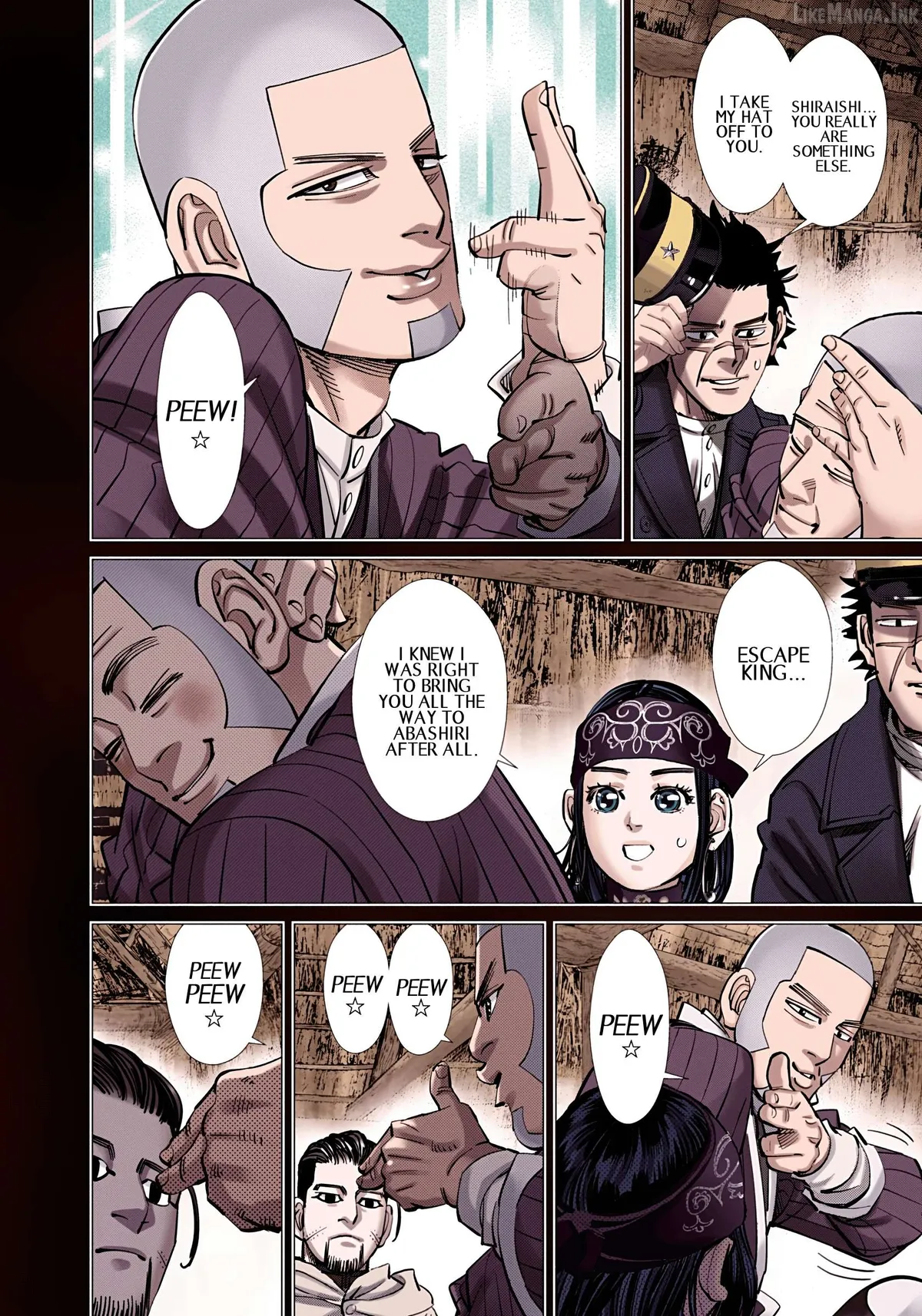 Golden Kamuy - Digital Colored Chapter 126 page 11 - 