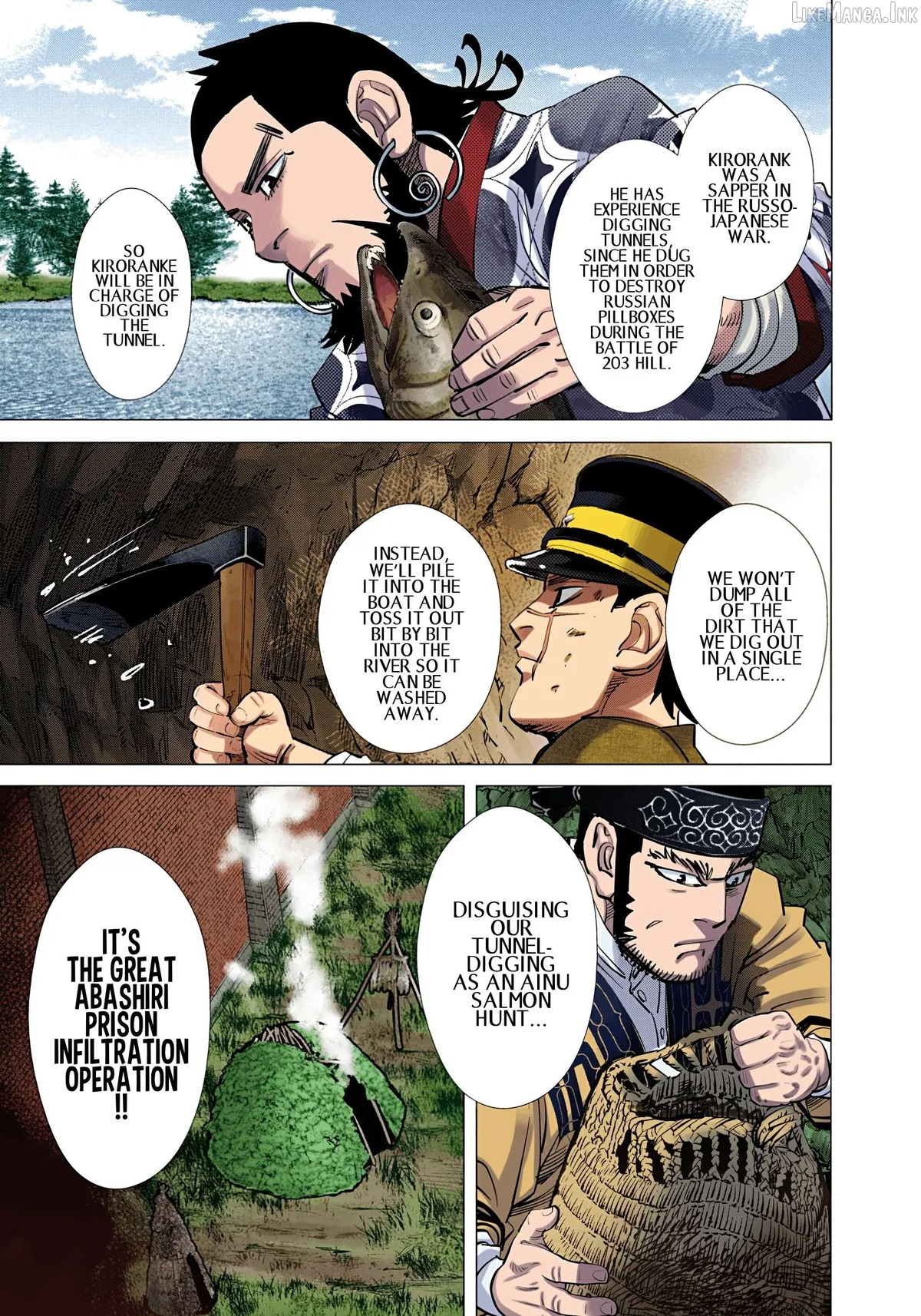 Golden Kamuy - Digital Colored Chapter 126 page 10 - 