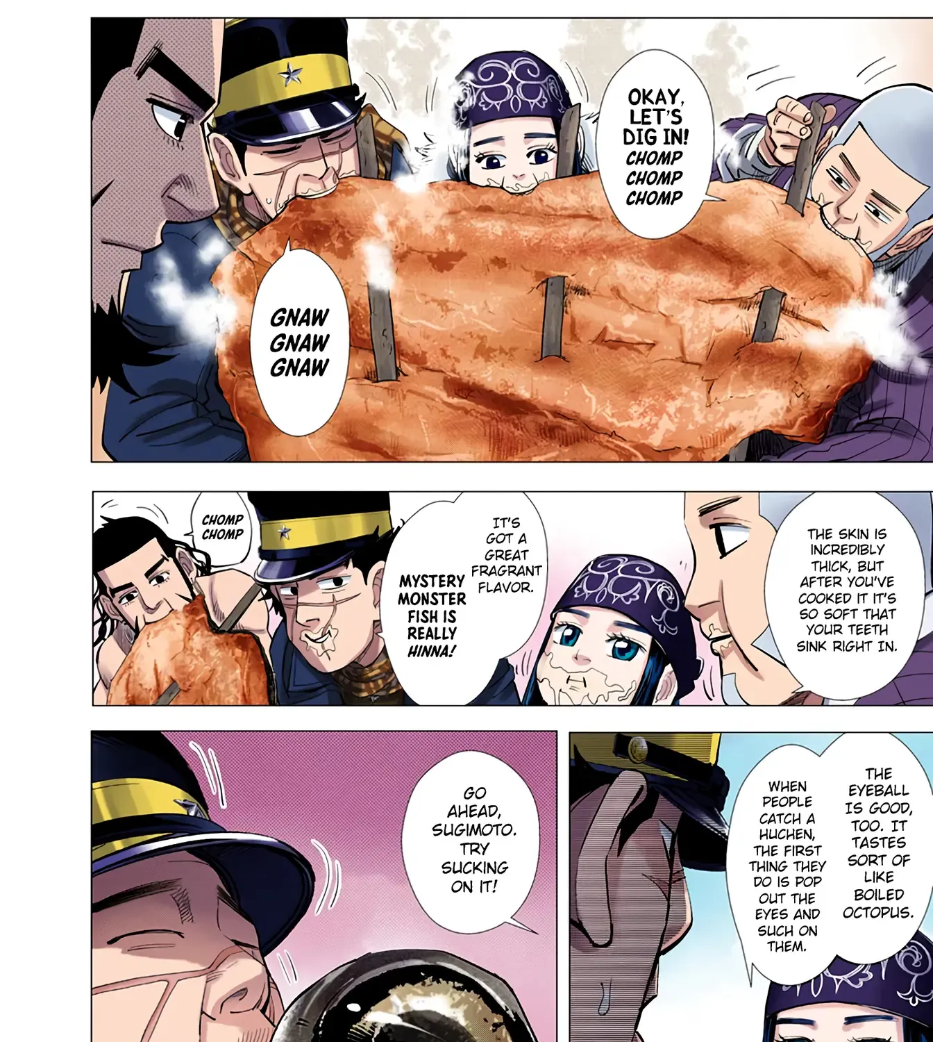 Golden Kamuy - Digital Colored Chapter 48 page 12 - 