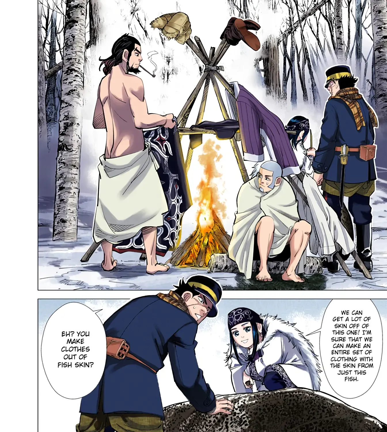 Golden Kamuy - Digital Colored Chapter 48 page 4 - 