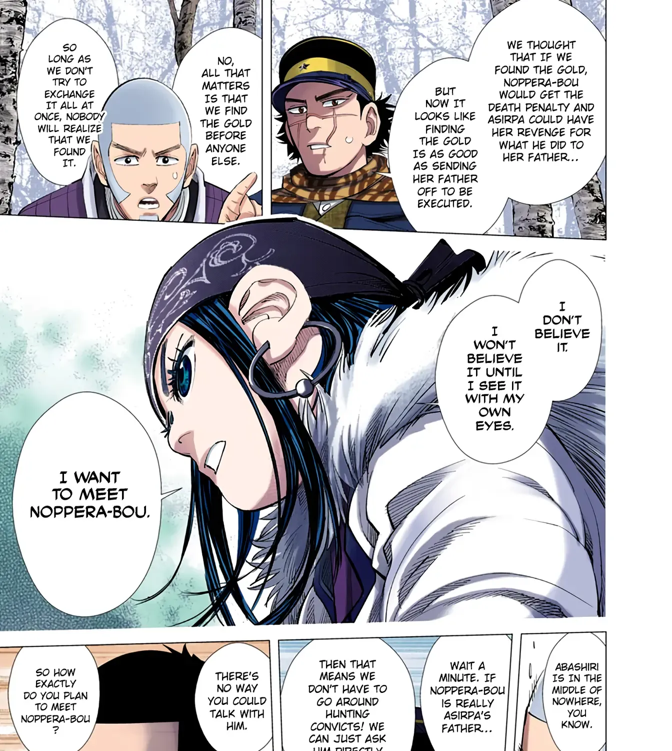 Golden Kamuy - Digital Colored Chapter 48 page 34 - 