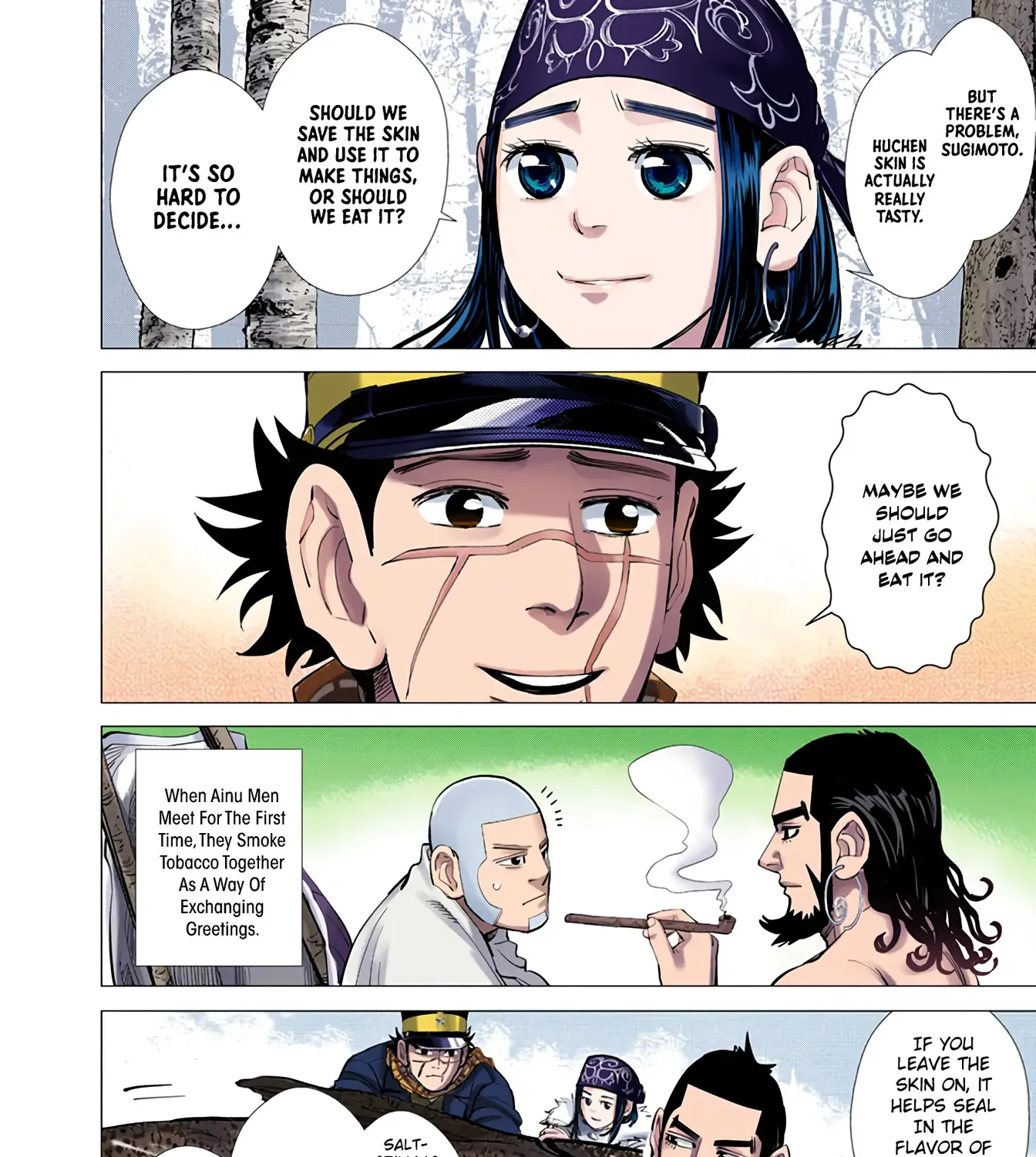 Golden Kamuy - Digital Colored Chapter 48 page 8 - 