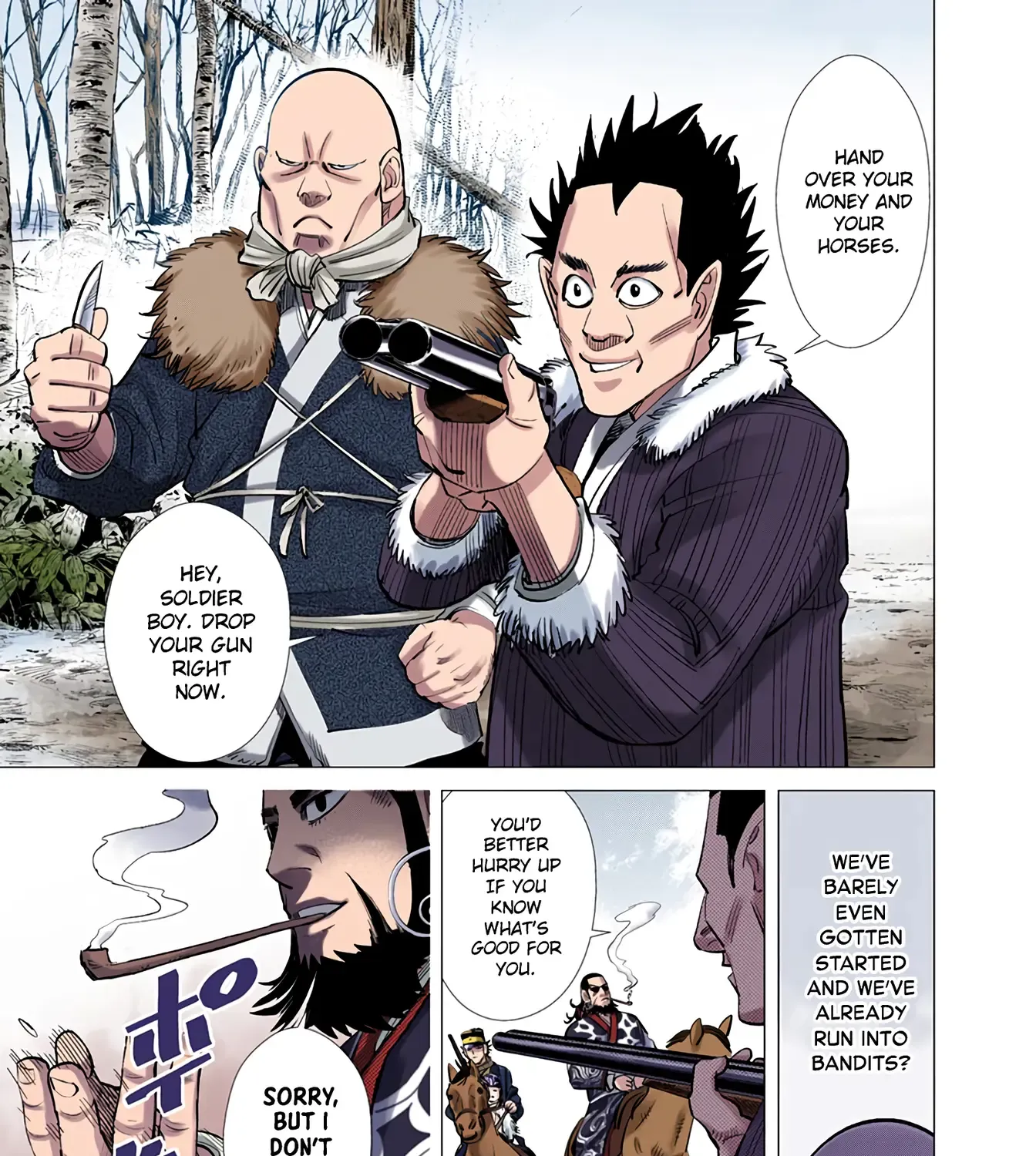 Golden Kamuy - Digital Colored Chapter 49 page 33 - 