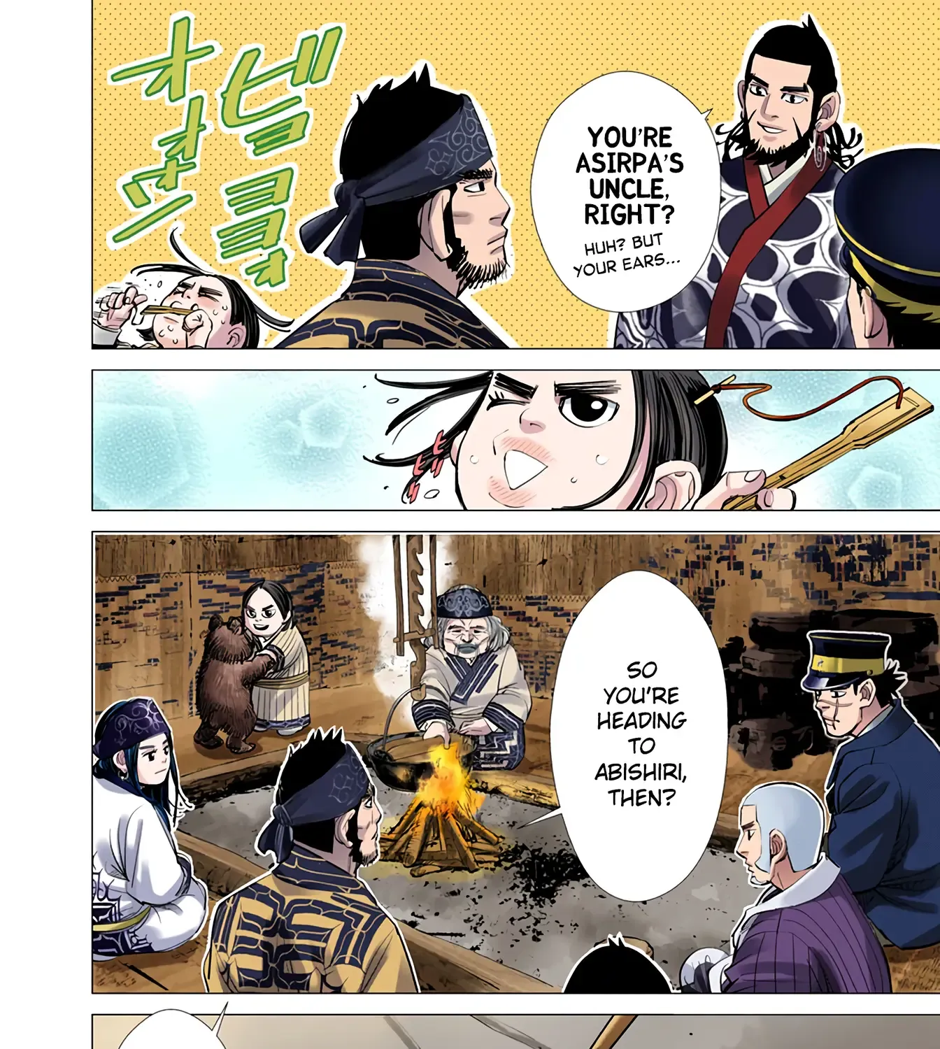 Golden Kamuy - Digital Colored Chapter 50 page 7 - 