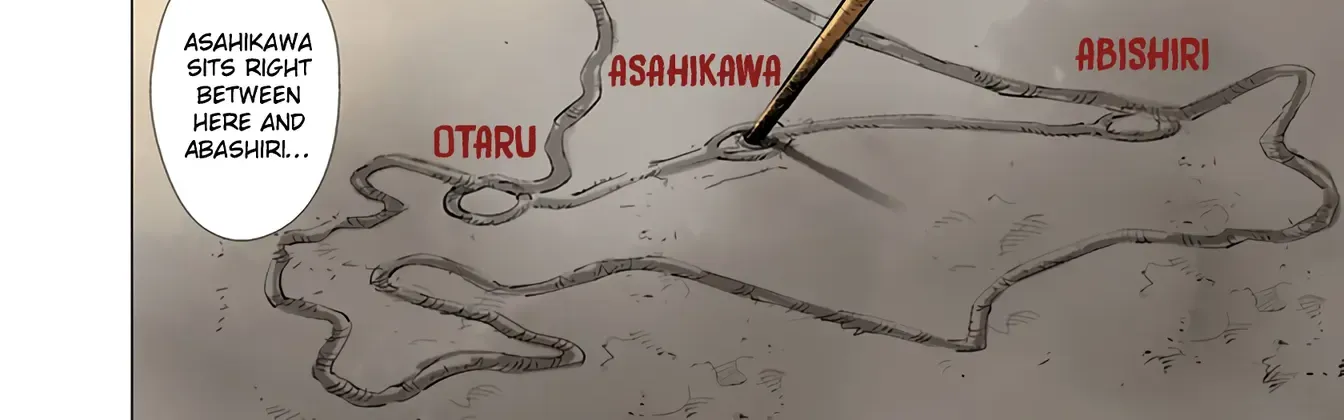 Golden Kamuy - Digital Colored Chapter 50 page 8 - 