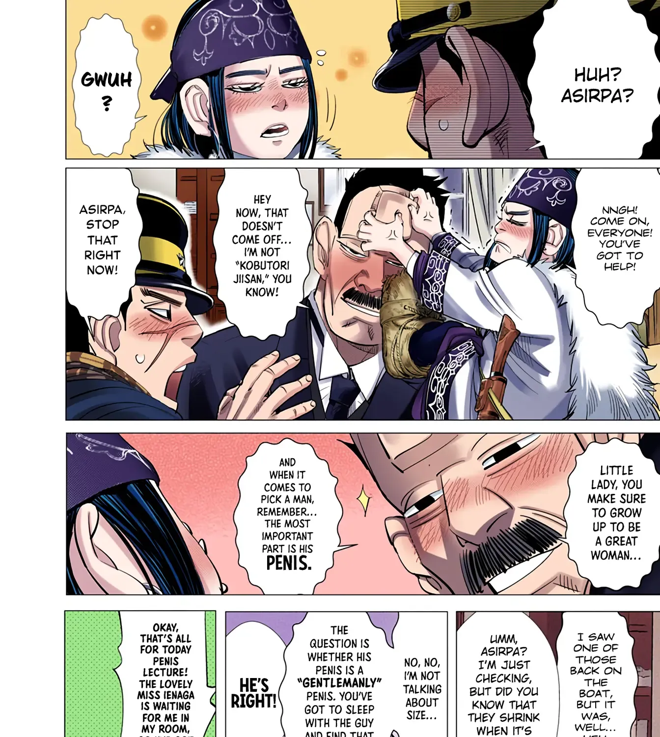 Golden Kamuy - Digital Colored Chapter 52 page 28 - 