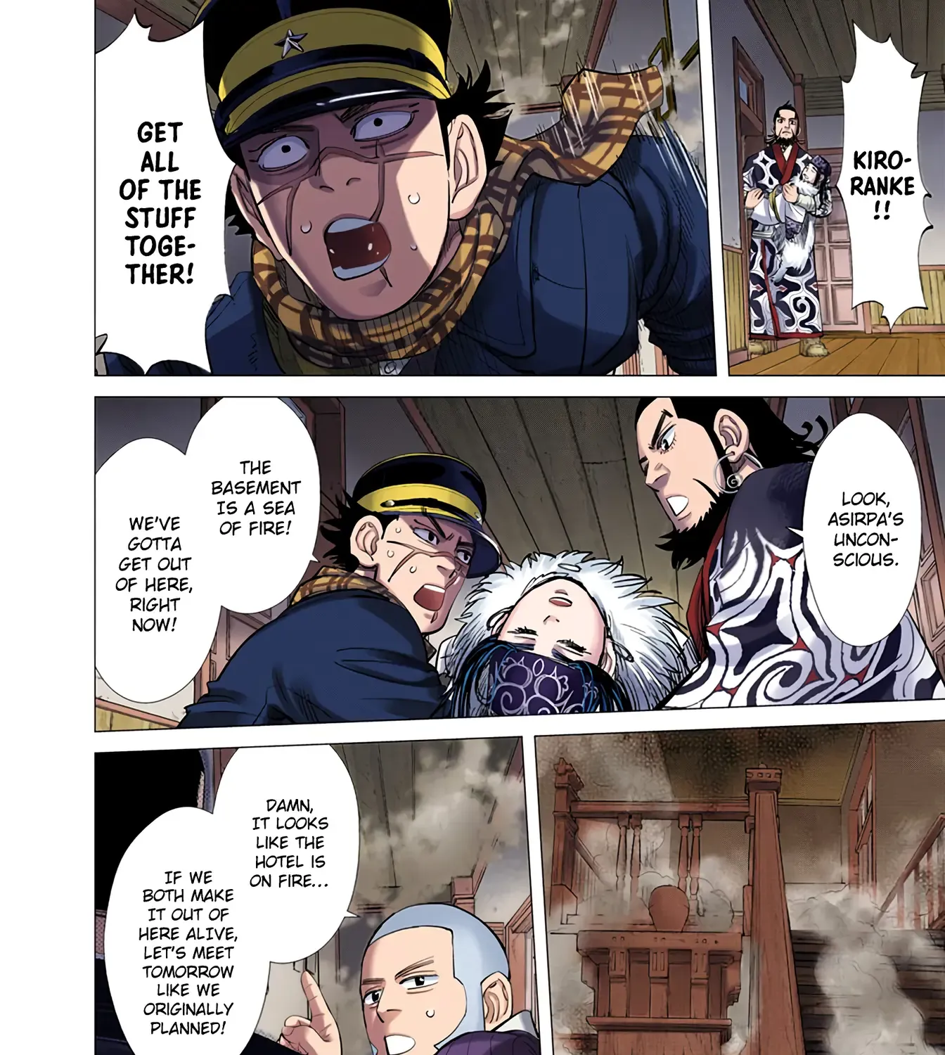 Golden Kamuy - Digital Colored Chapter 54 page 15 - 