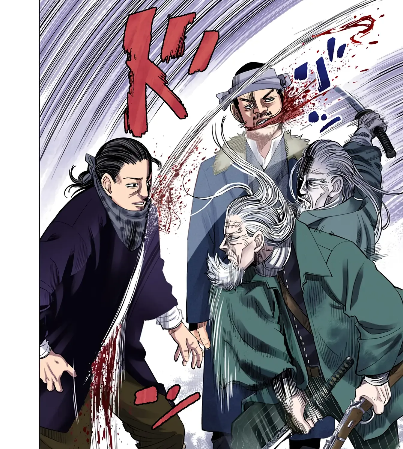 Golden Kamuy - Digital Colored Chapter 55 page 28 - 