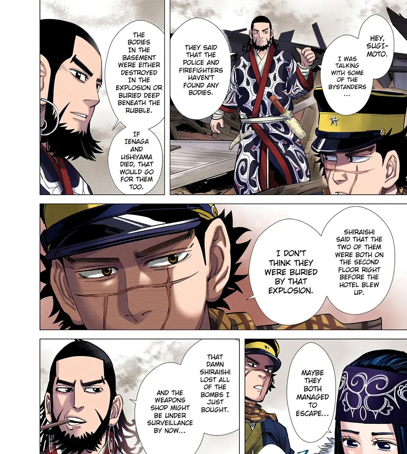 Golden Kamuy - Digital Colored Chapter 55 page 10 - 