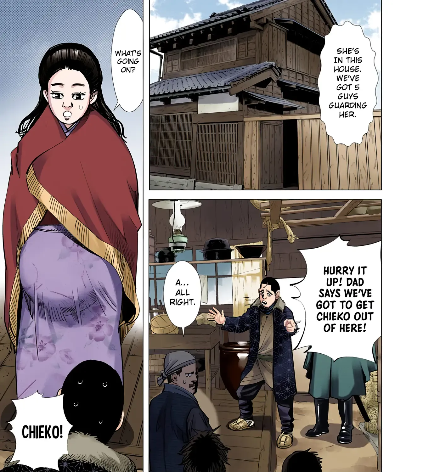 Golden Kamuy - Digital Colored Chapter 56 page 25 - 