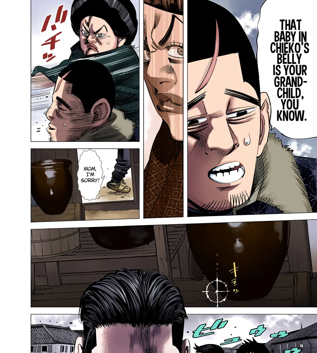 Golden Kamuy - Digital Colored Chapter 56 page 35 - 