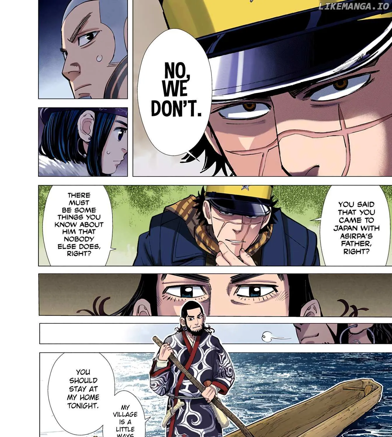 Golden Kamuy - Digital Colored Chapter 57 page 18 - 