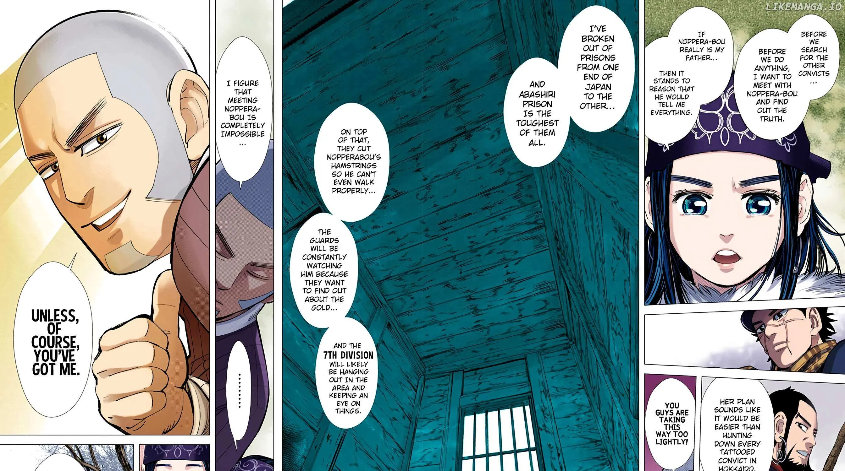 Golden Kamuy - Digital Colored Chapter 57 page 22 - 