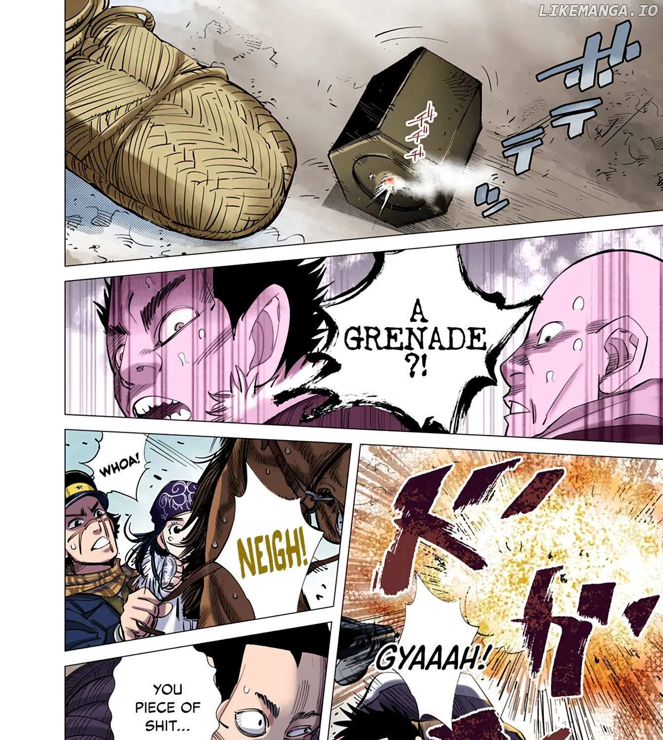 Golden Kamuy - Digital Colored Chapter 57 page 36 - 