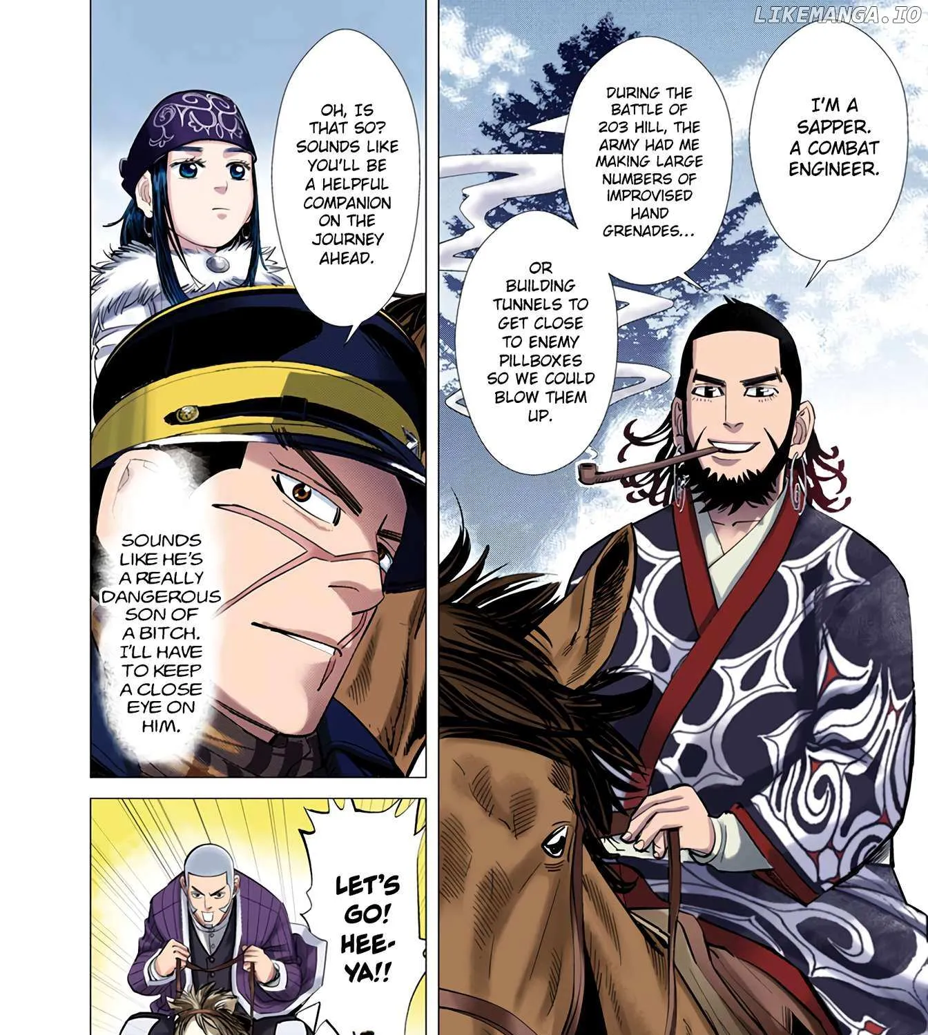Golden Kamuy - Digital Colored Chapter 57 page 44 - 