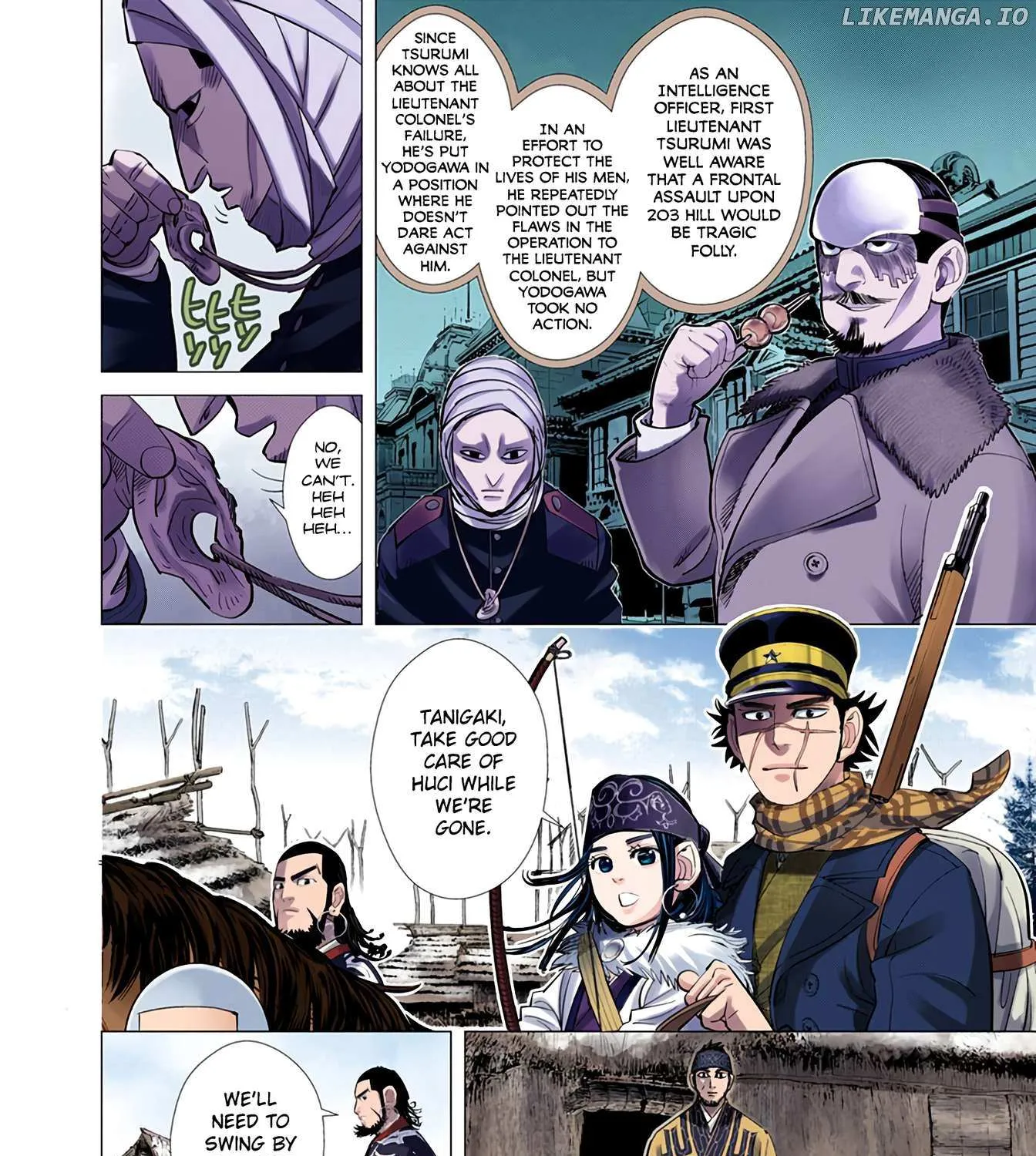 Golden Kamuy - Digital Colored Chapter 58 page 11 - 