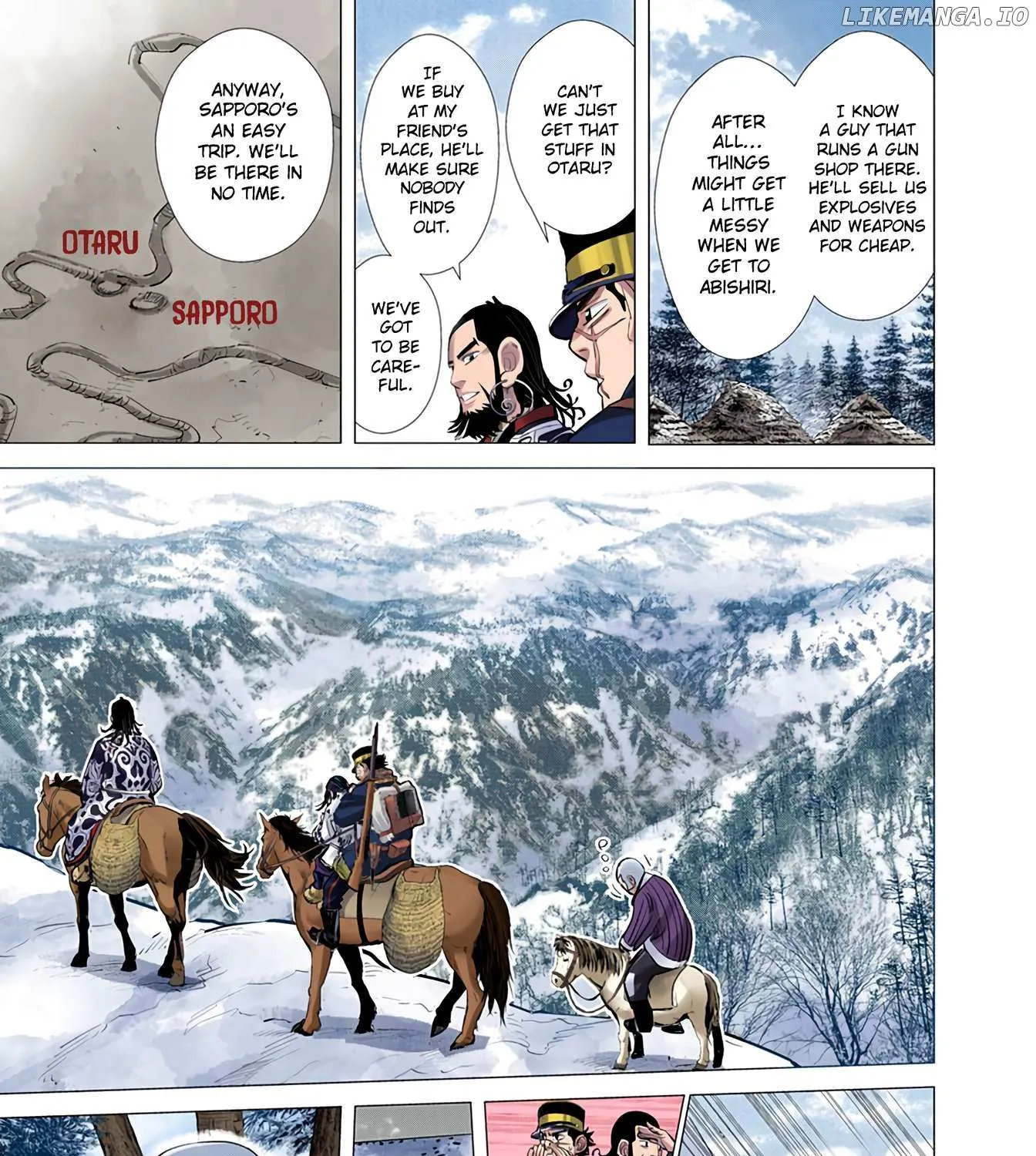 Golden Kamuy - Digital Colored Chapter 58 page 13 - 