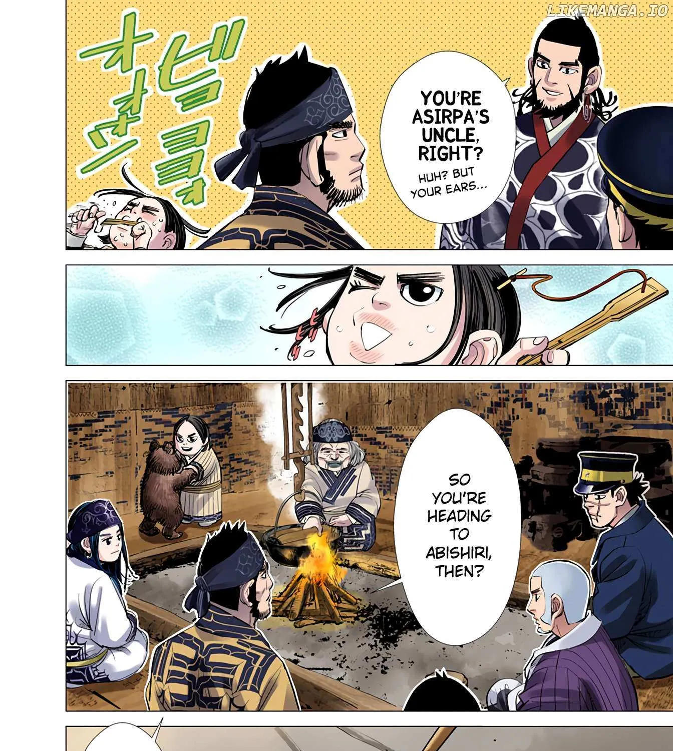 Golden Kamuy - Digital Colored Chapter 58 page 7 - 