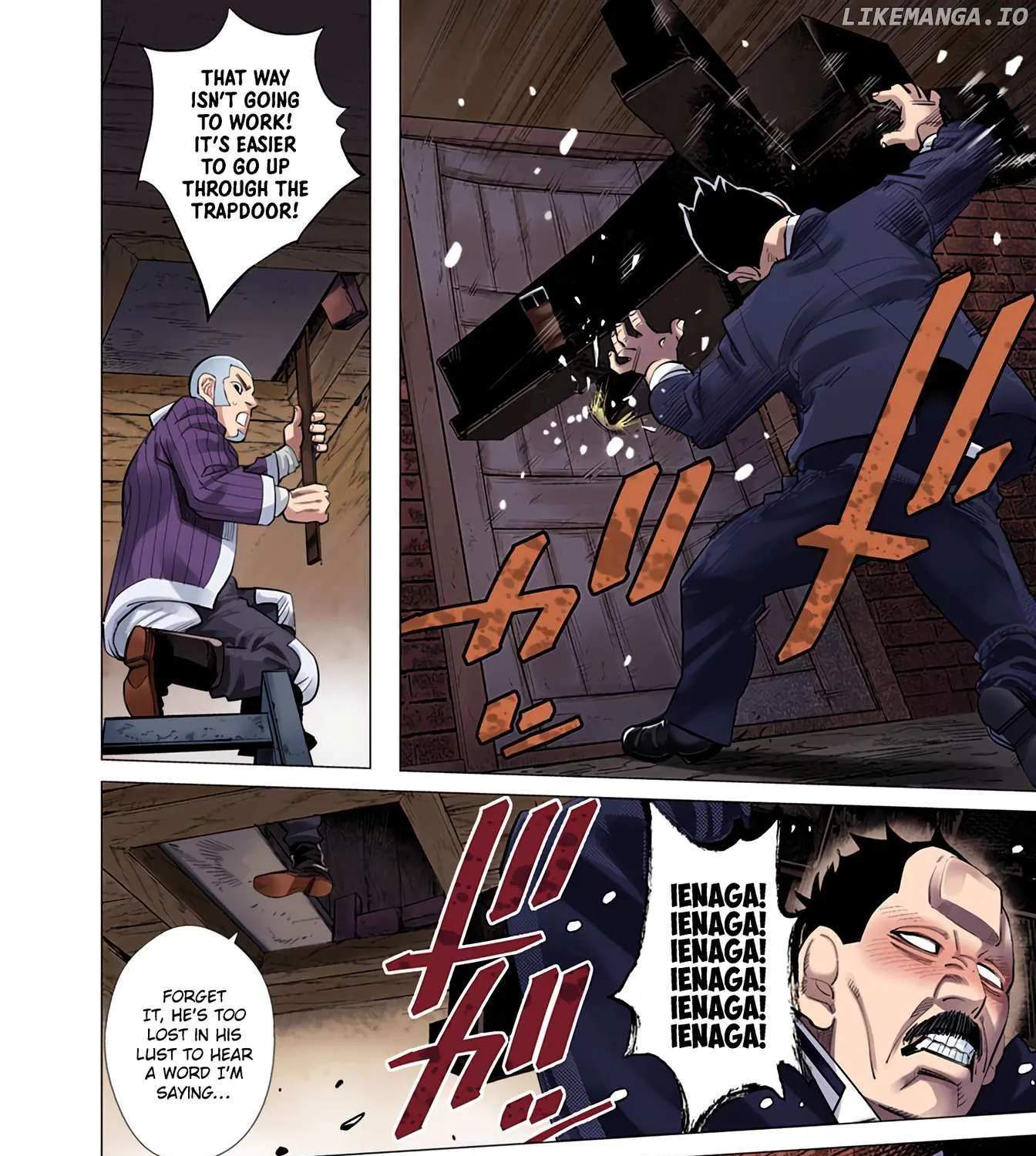 Golden Kamuy - Digital Colored Chapter 61 page 8 - 