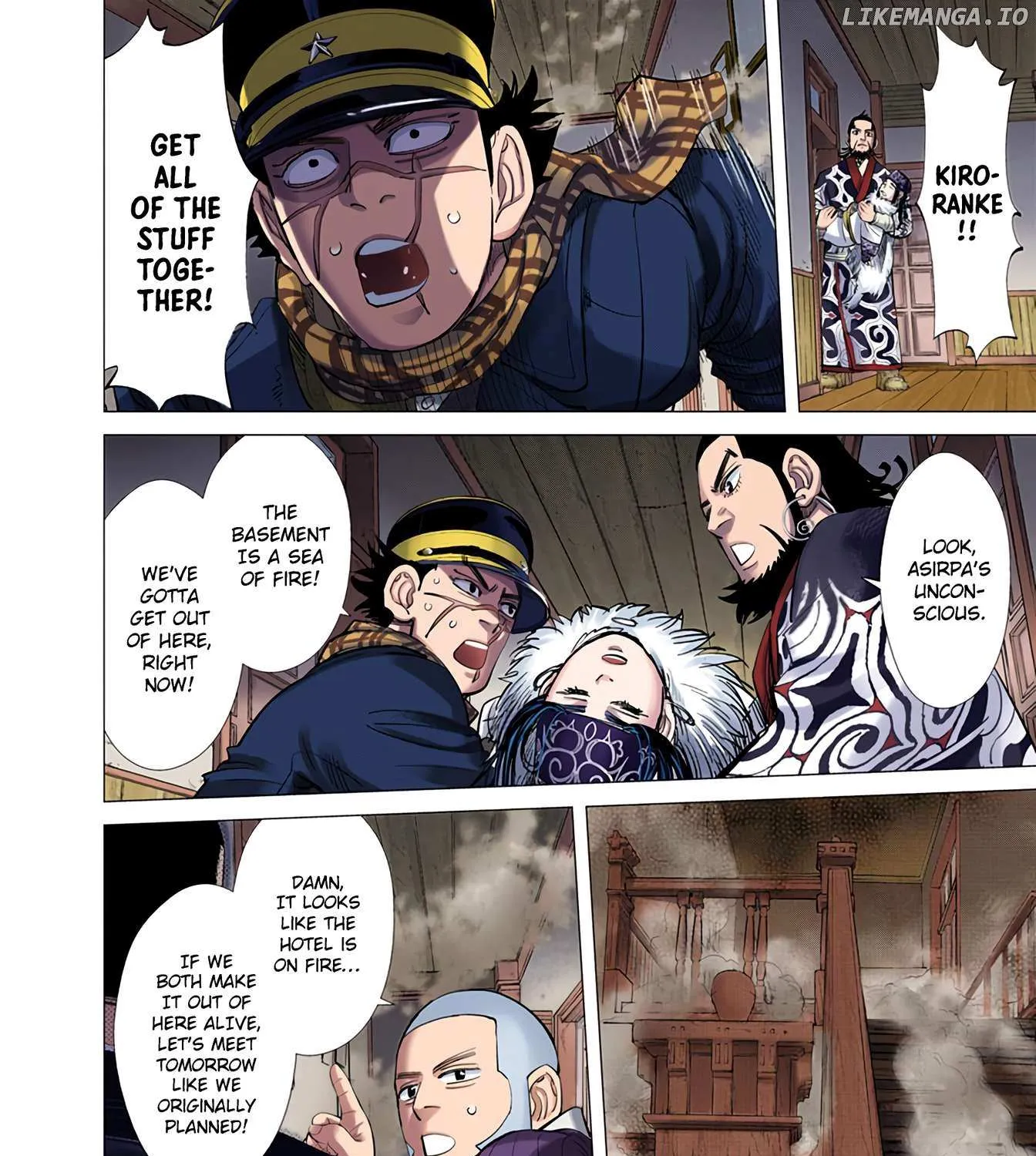 Golden Kamuy - Digital Colored Chapter 62 page 15 - 