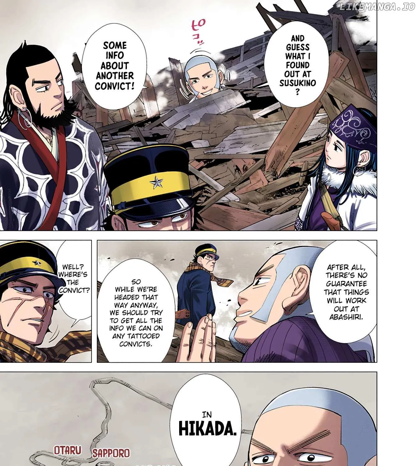 Golden Kamuy - Digital Colored Chapter 63 page 11 - 
