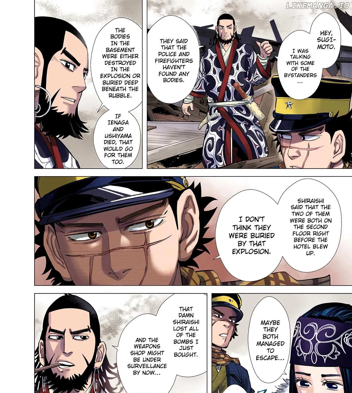 Golden Kamuy - Digital Colored Chapter 63 page 9 - 