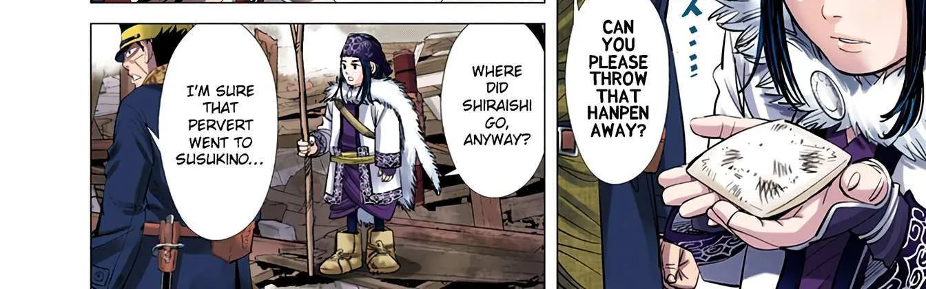 Golden Kamuy - Digital Colored Chapter 63 page 10 - 